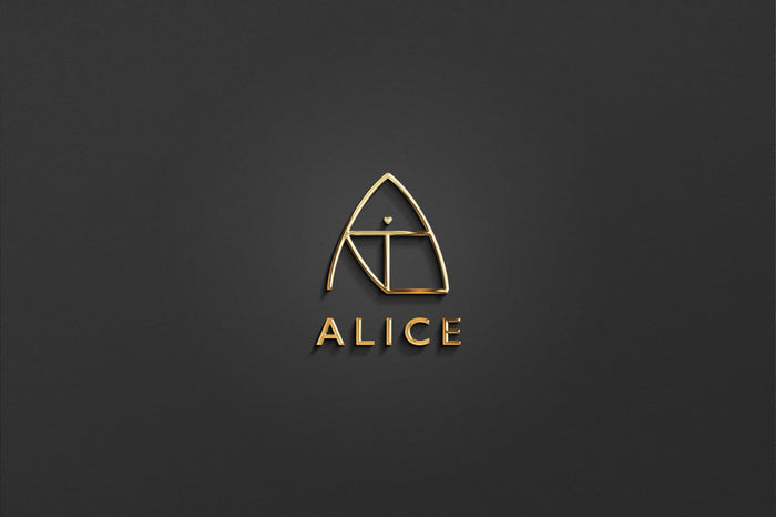 ALICE - Name Logo Design | Instant Download | Premade Logo | Minimalist Design