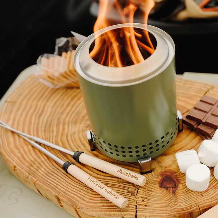 AllTrails Campfire Roasting Skewers - 2 Pack Camp Kitchen AllTrails Gear Shop