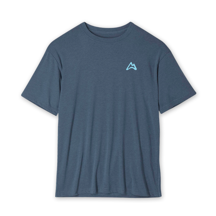 AllTrails × Stio Men's Divide Essential Tee - Mountain Shadow Tees Stio