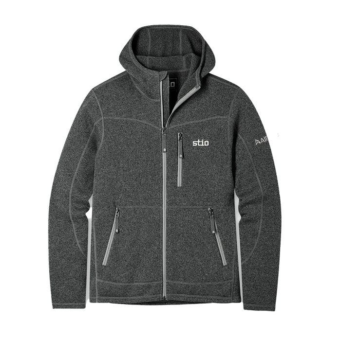 AllTrails × Stio Men's Wilcox Fleece Full Zip - Abyss Heather Employee Gift 2024 Stio