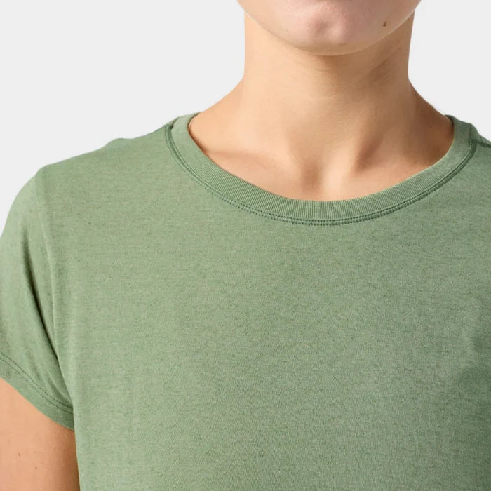 AllTrails × Stio Women's Divide Short Sleeve Tee - Sage Flats Heather Tees Stio