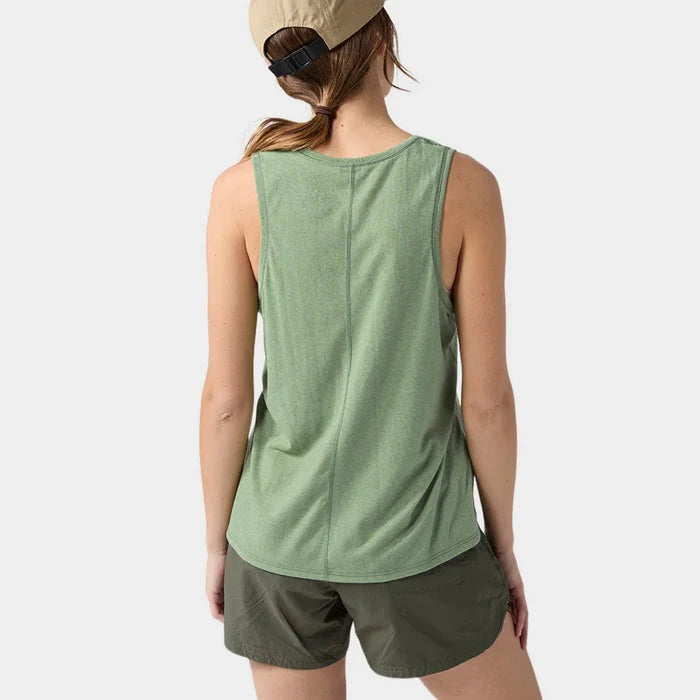 AllTrails × Stio Women's Divide Tank - Sage Flats Heather Tees Stio