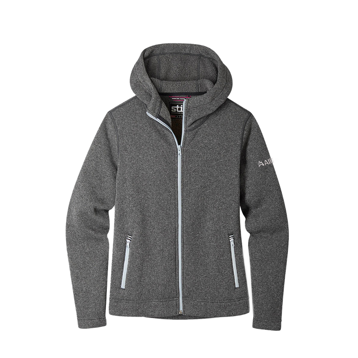 AllTrails × Stio Women's Sweetwater Fleece Full Zip - Abyss Heather Employee Gift 2024 Stio
