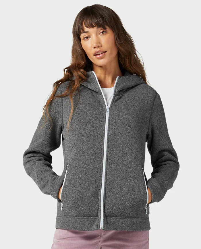 AllTrails × Stio Women's Sweetwater Fleece Full Zip - Abyss Heather Employee Gift 2024 Stio