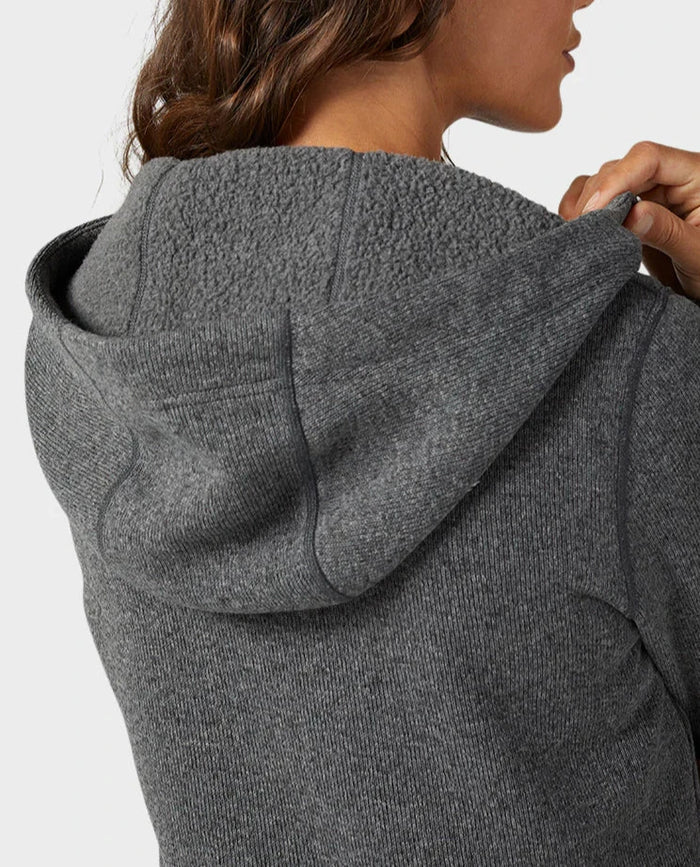 AllTrails × Stio Women's Sweetwater Fleece Full Zip - Abyss Heather Employee Gift 2024 Stio