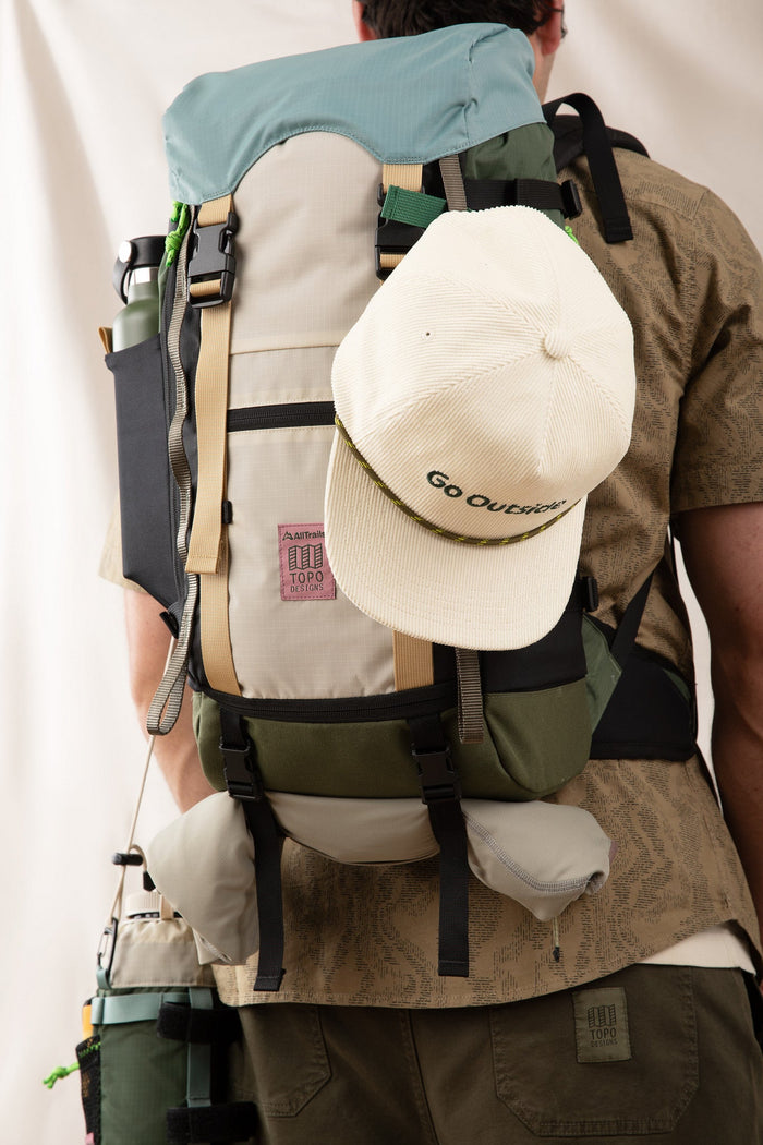 AllTrails × Topo Designs Corduroy Trucker Hat Headwear Topo Designs
