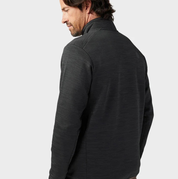 AllTrails x Stio Men's Glide Power Stretch Half Zip - Abyss Heather Midlayer Stio