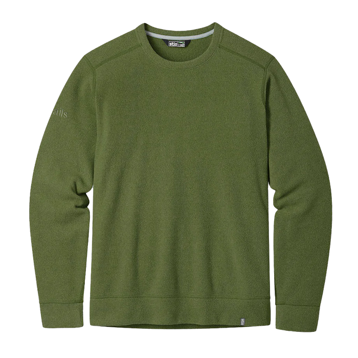 AllTrails x Stio Turpin Fleece Crew - Pine Forest Midlayer Stio
