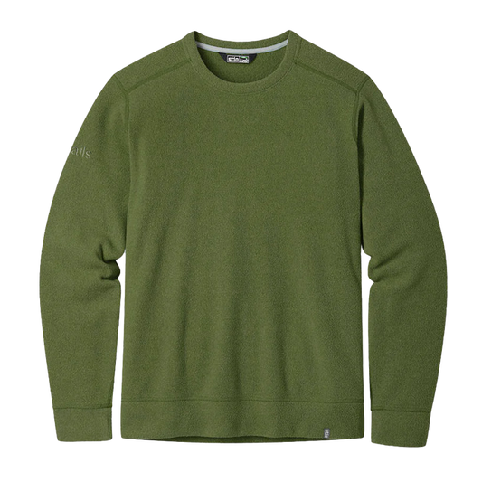 AllTrails x Stio Turpin Fleece Crew - Pine Forest Midlayer Stio