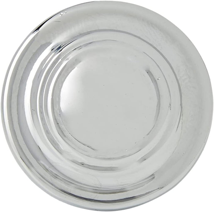 AmazonBasics Traditional Top Ring Cabinet Knob 1.25inch Diameter Polished Chrome 50Pack