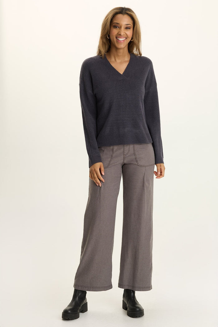 Wearables Ambrose Relaxed V-Neck Sweater