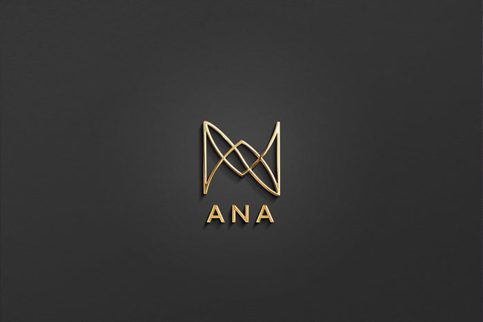 ANA - Name Logo Design | Instant Download