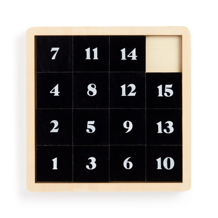 Andy Warhol Flowers 2-in-1 Sliding Wood Puzzle Andy Warhol