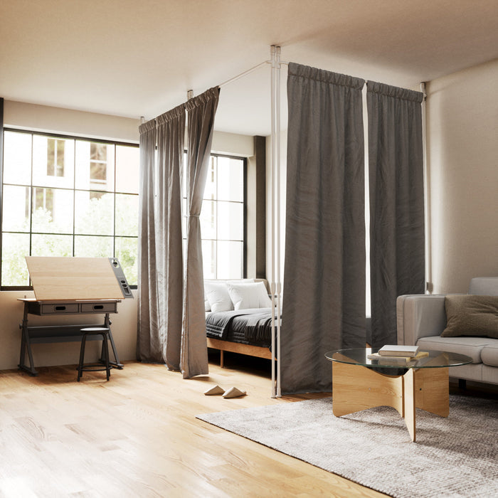 Anywhere Curtain Rod + Room Divider - BEAM