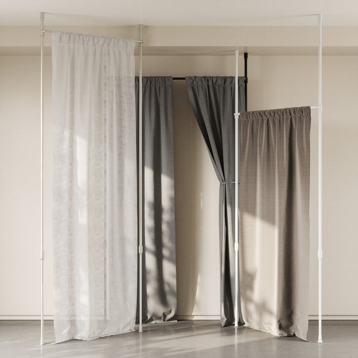 Anywhere Curtain Rod + Room Divider - BEAM