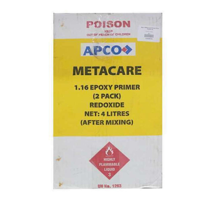 Apco Metacare Primer Red Oxide 4L