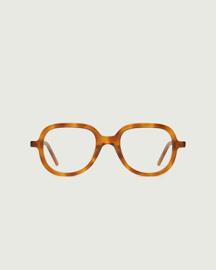 Giraffe::Apollo Eyeglasses round tort acetate front