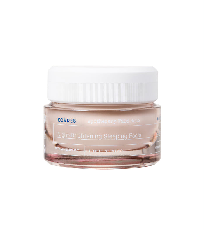Apothecary Wild Rose Brightening Sleeping Facial Skincare Korres