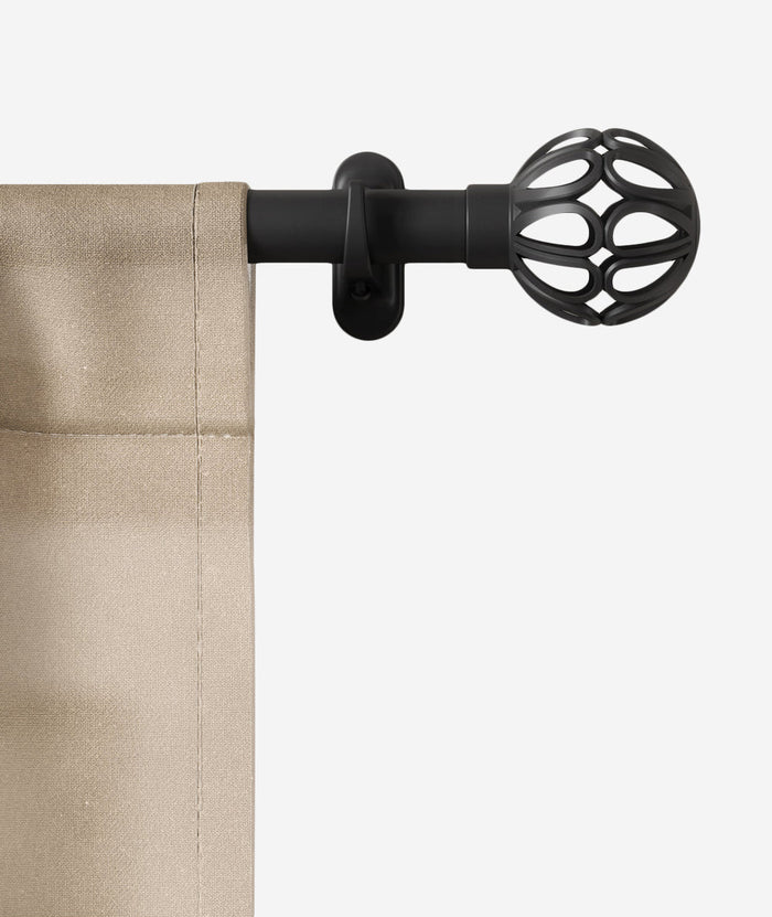 Aria Cage Pinpoint Curtain Rod - BEAM