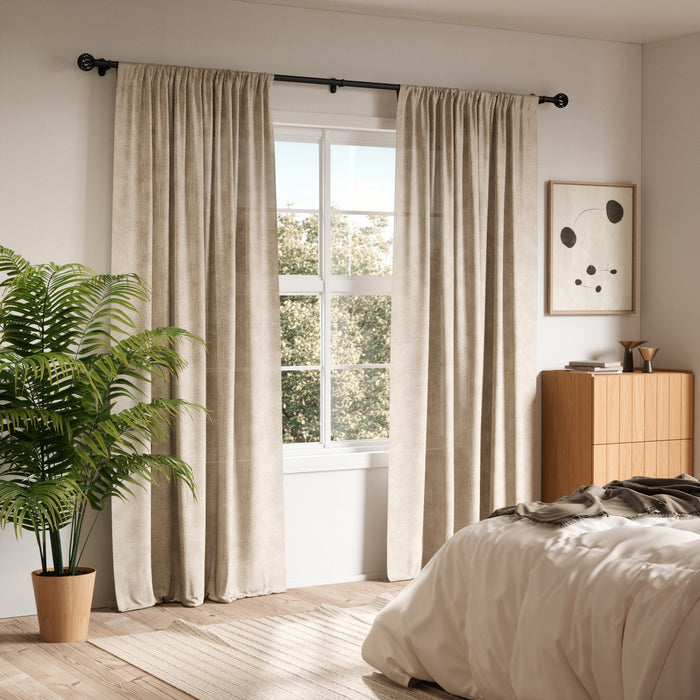 Aria Cage Pinpoint Curtain Rod - BEAM