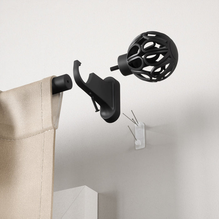 Aria Cage Pinpoint Curtain Rod - BEAM