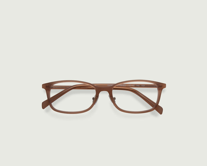 Bark::Arlo+ Eyeglasses rectangle brown acetate top