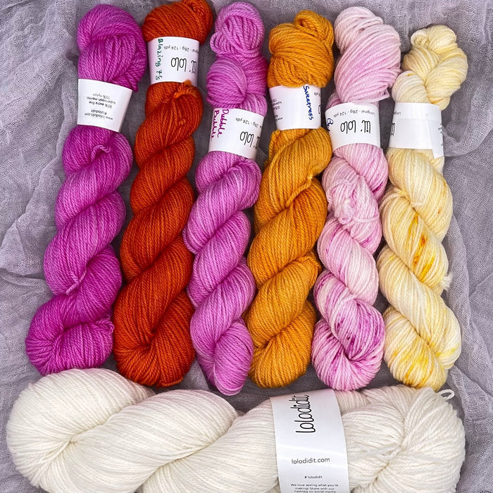 Around Every Corner Shawl by Tellybean Knits - KIT