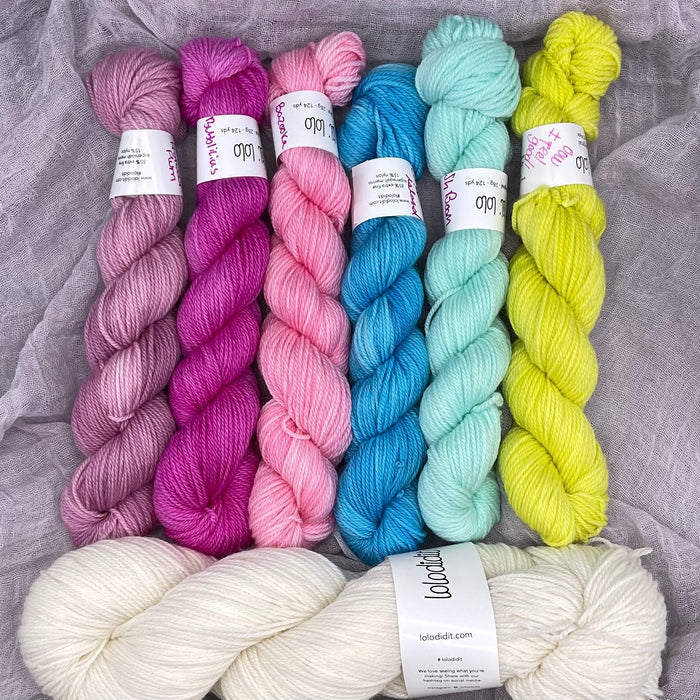 Around Every Corner Shawl by Tellybean Knits - KIT