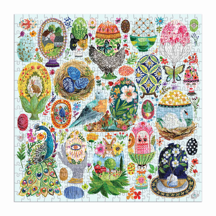 Artisanal Eggs 500 Piece Puzzle Augustwren