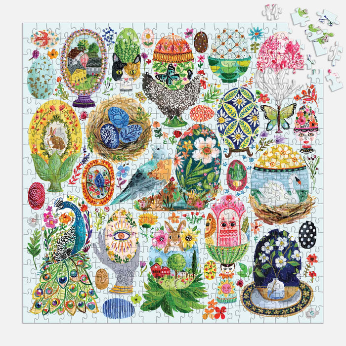Artisanal Eggs 500 Piece Puzzle Augustwren