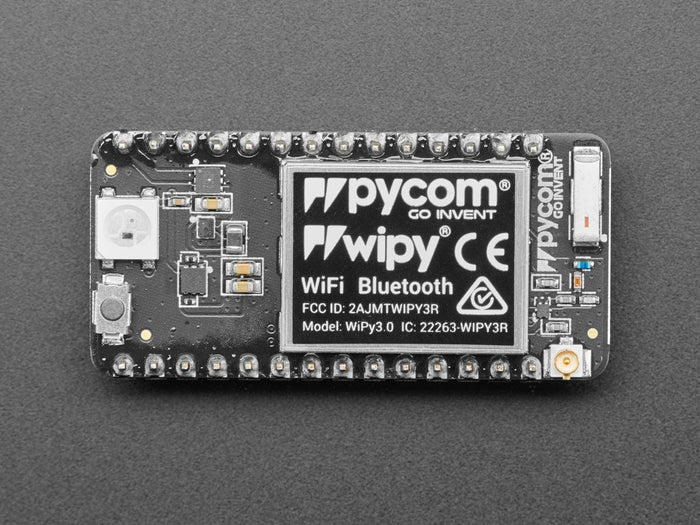 Assembled Pycom WiPy 3.0 with Headers (MicroPython IoT Expansion Board) [Discontinued] by Pycom - The Pi Hut