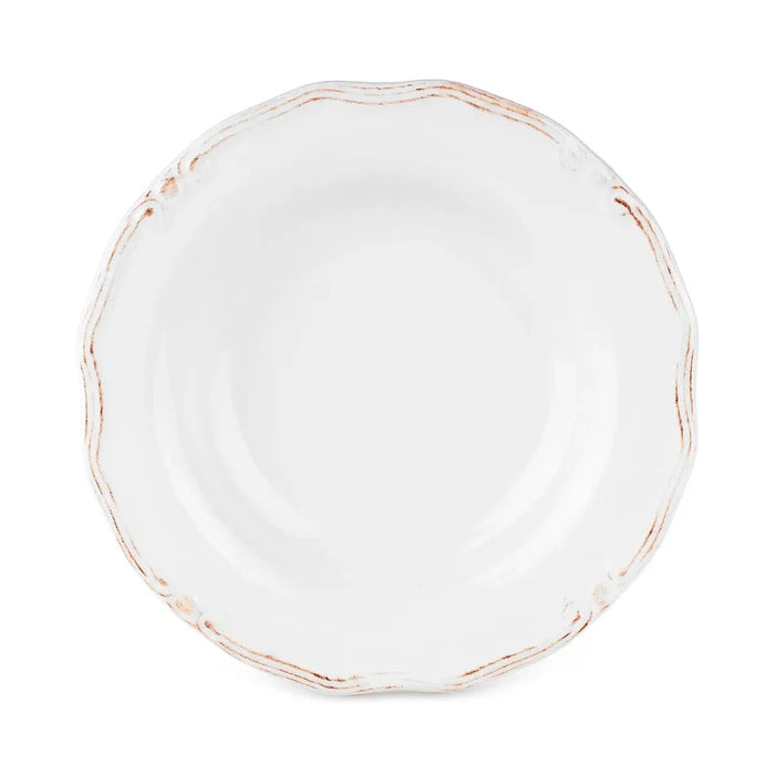 Assiette de fosse Karaca Elizabeth Ecru, 22 cm