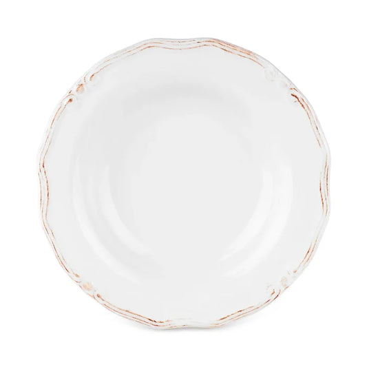 Assiette de fosse Karaca Elizabeth Ecru, 22 cm