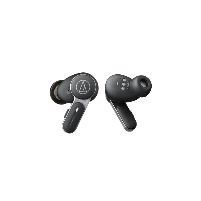 Audio Technica ATHTWX7 Wireless Earbuds Black Black
