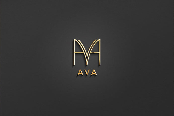 AVA - Name Logo Design | Instant Download | Premade Logo | Minimalist Design