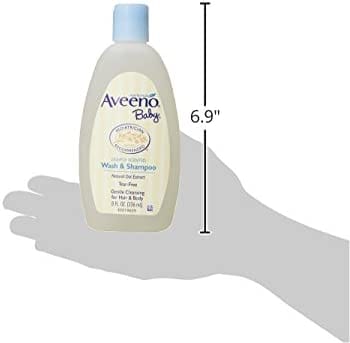 Aveeno Baby Wash & Shampoo for Hair & Body, Tear-Free, Fresh, 8 Oz - 38137003665 Pie's Variety Store