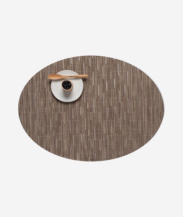 Bamboo Oval Placemat Set/4 - More Options - BEAM