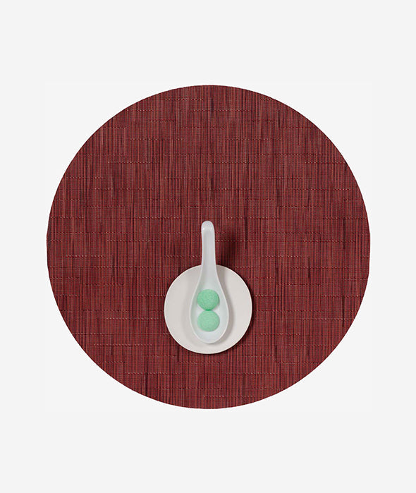 Bamboo Round Placemat Set/4 - More Options - BEAM
