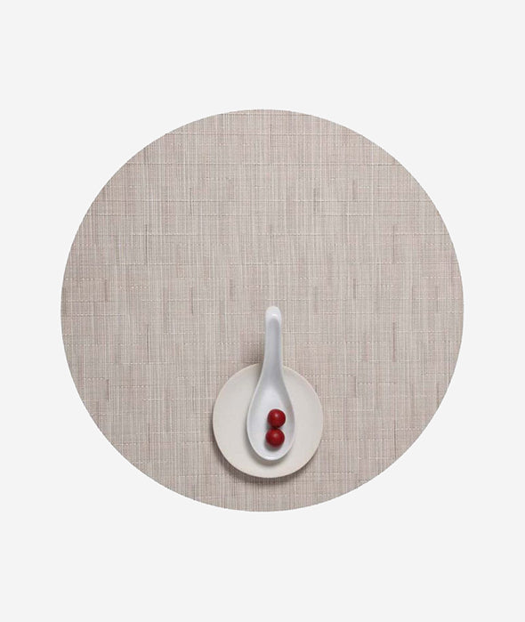 Bamboo Round Placemat Set/4 - More Options - BEAM