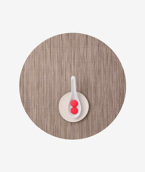 Bamboo Round Placemat Set/4 - More Options - BEAM