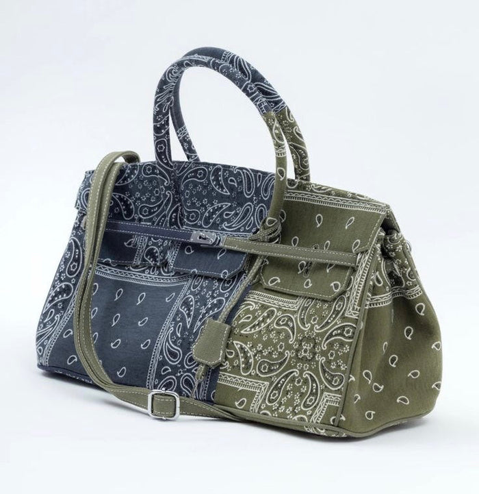 Bandana Paisley Bag Travellers Hat Boutique