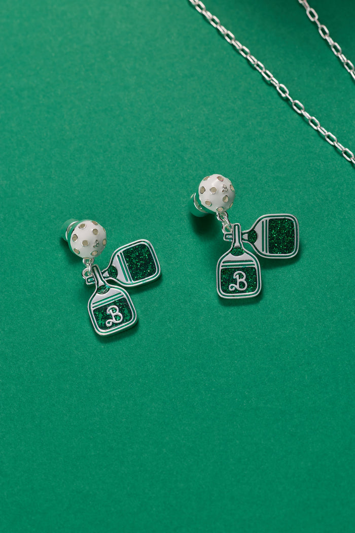 Barbie™ Pickleball Drop Earrings