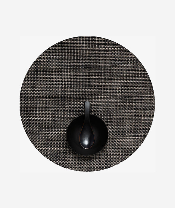 Basketweave Round Placemat Set/4 - More Options - BEAM
