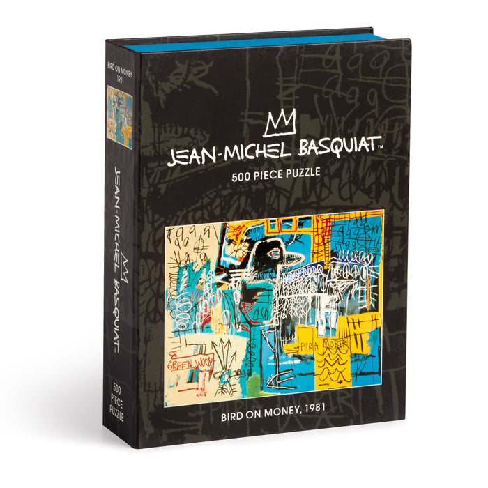 Basquiat Bird on Money 500 Piece Book Puzzle Jean-Michel Basquiat