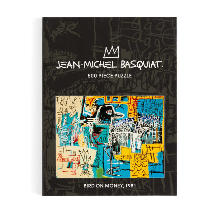 Basquiat Bird on Money 500 Piece Book Puzzle Jean-Michel Basquiat
