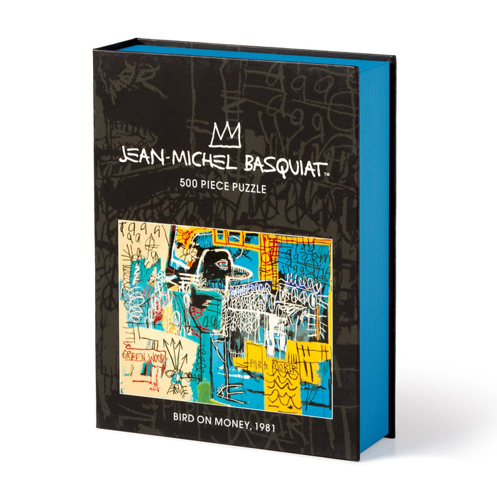 Basquiat Bird on Money 500 Piece Book Puzzle Jean-Michel Basquiat
