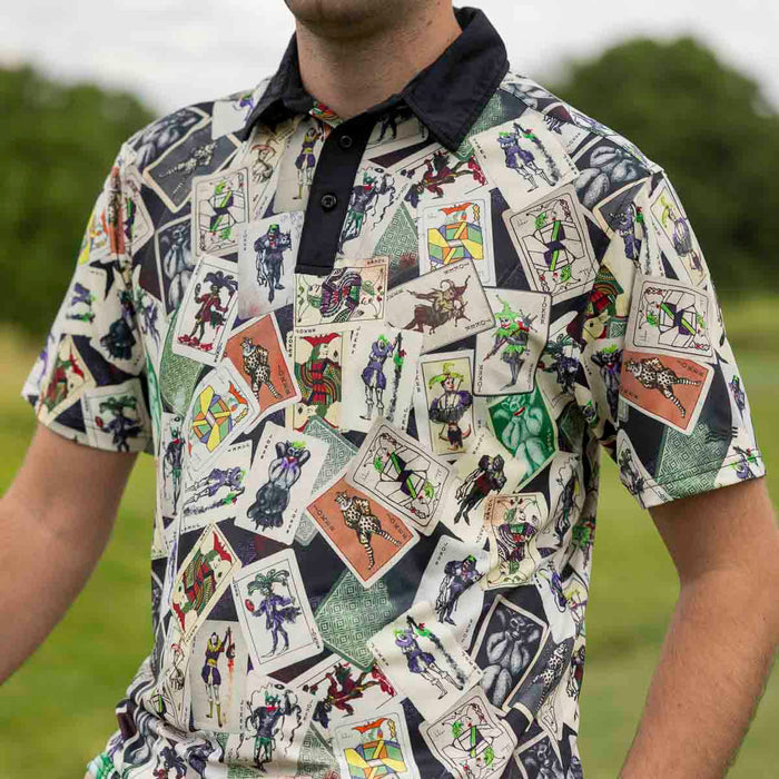 RSVLTS Batman Breakfast Balls All-Day Polo Batman™ 85th Anniversary Batman "Calling Card" – All-Day Polo