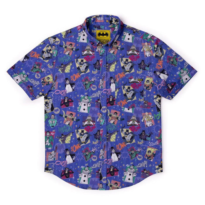 RSVLTS Batman Short Sleeve Shirt Batman "Kapow! Bonk! Thwack!" – KUNUFLEX Short Sleeve Shirt