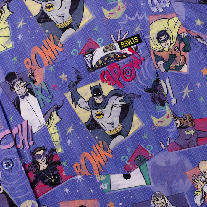 RSVLTS Batman Short Sleeve Shirt Batman "Kapow! Bonk! Thwack!" – KUNUFLEX Short Sleeve Shirt