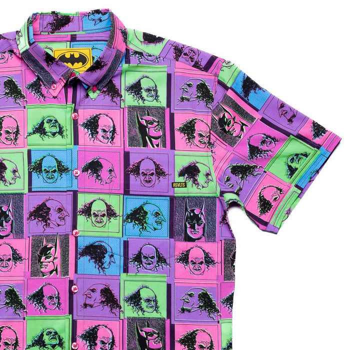 RSVLTS XS Batman Short Sleeve Shirt Batman "Penguin Pop" – KUNUFLEX Short Sleeve Shirt